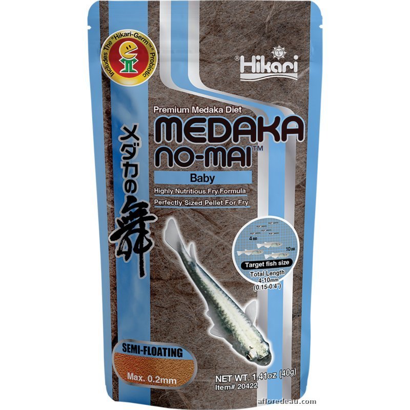 Hikari Medaka Baby, aliment en poudre pour alevins