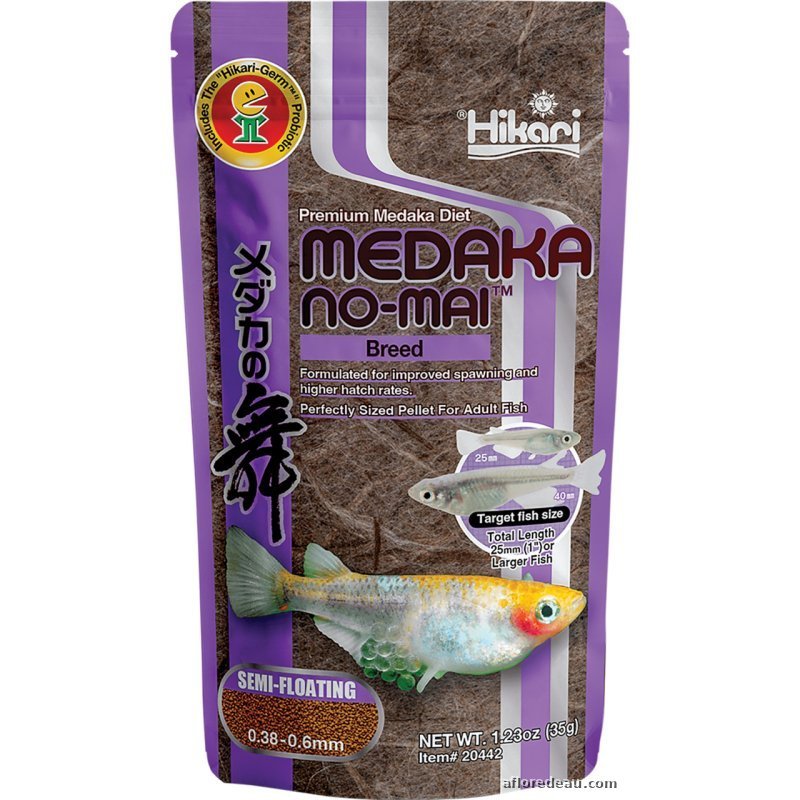 Hikari Medaka Breed, aliment de ponte pour medakas adultes